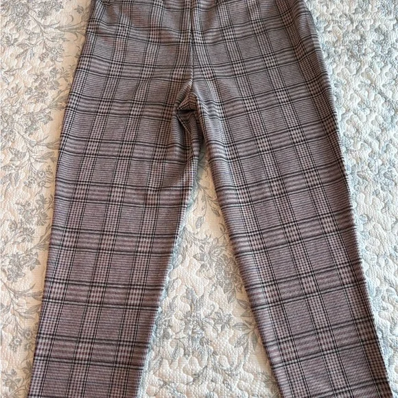 BBJ Los Angeles Women’s Plaid Trousers in Black and Tan XL - Picture 11 of 14
